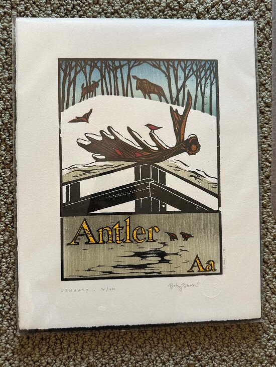 Signed Hand Pulled Woodcuts Betsy Bowen Prints